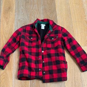 Buffalo Plaid Flannel Jacket